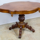 Antiikne mahagonist ümmargune laud